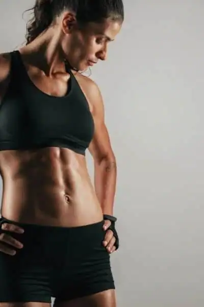 Toning Up at Home: The Ultimate Guide to Bodyweight Exercises 2 Image of woman's toned stomach after bodyweight exercises Nottingham and non-surgical treatment from Lipo 360