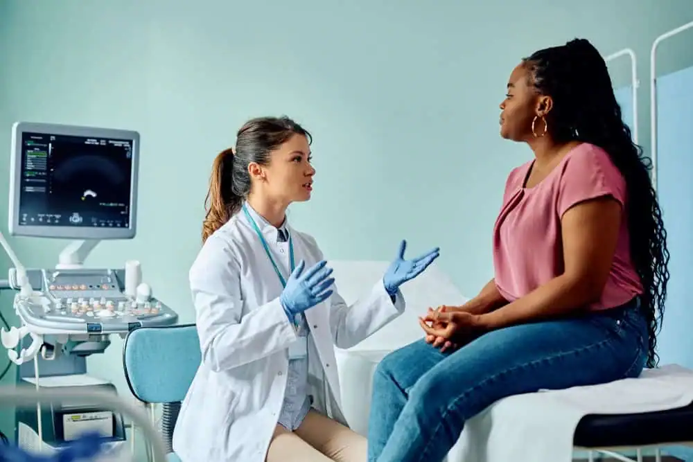 Rejuvenating Intimacy: Exploring Surgical Solutions for Vaginal Laxity 1 Woman have consultation about vaginal laxity Nottingham